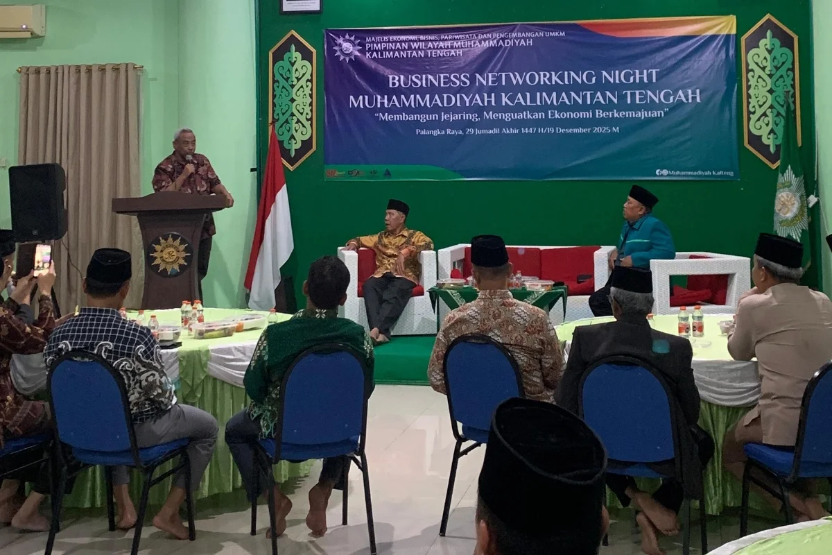 PWM Kalteng Gelar Business Networking Night, Perkuat Jejaring Ekonomi Muhammadiyah