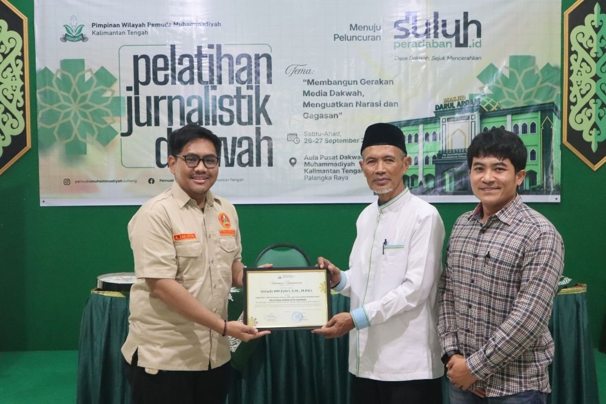 SuluhPeradaban.id Jadi Ruang Baru Dakwah Digital Pemuda Muhammadiyah Kalteng
